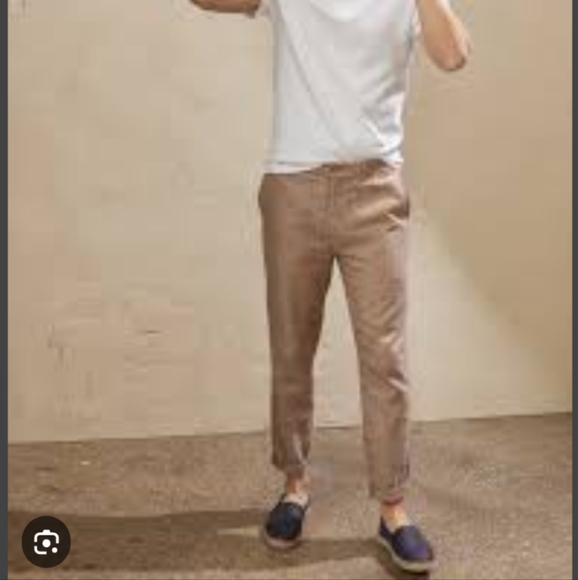 Banana Republic Other - Banana Republic linen blend mason athletic fit pant